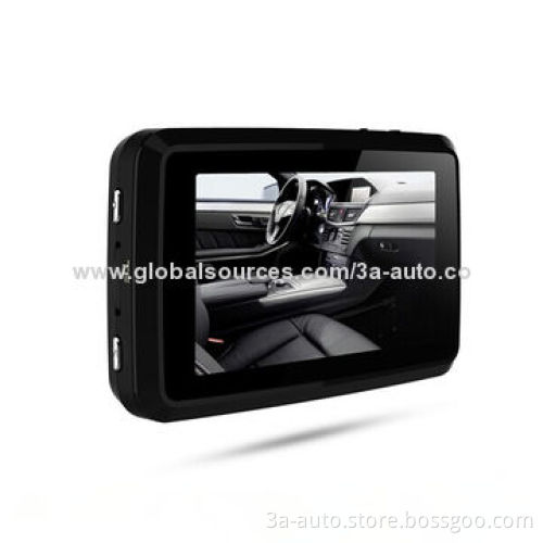 Car video camcorder with GPS g-sensor motion detection, full HD 1080p, NT96650/night vision function